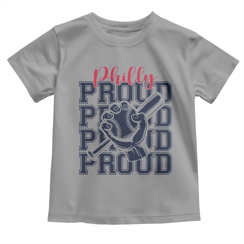 Baseball Lover Toddler T Shirt Philly Baseball Spirit Proud Fan Sport Humor Gift - Wonder Print Shop