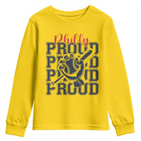 Baseball Lover Youth Sweatshirt Philly Baseball Spirit Proud Fan Sport Humor Gift - Wonder Print Shop