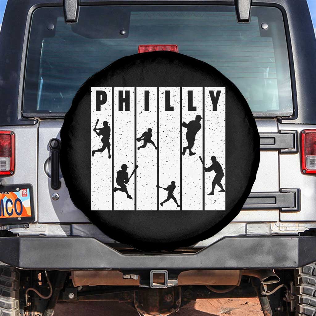 Baseball Lover Spare Tire Cover Philly Retro Spirit Proud Fan Sport Lover Gift - Wonder Print Shop