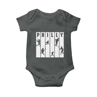 Baseball Lover Baby Onesie Philly Retro Spirit Proud Fan Sport Lover Gift - Wonder Print Shop