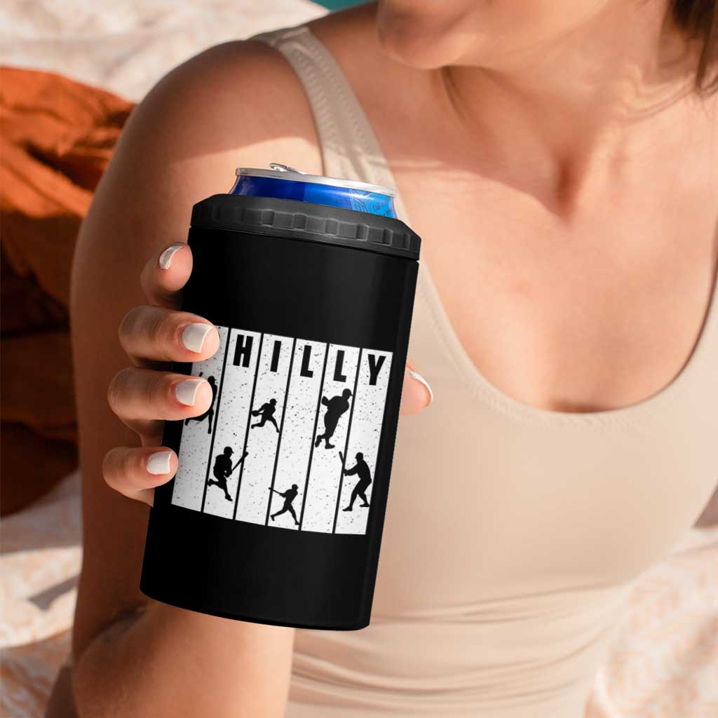Baseball Lover 4 in 1 Can Cooler Tumbler Philly Retro Spirit Proud Fan Sport Lover Gift