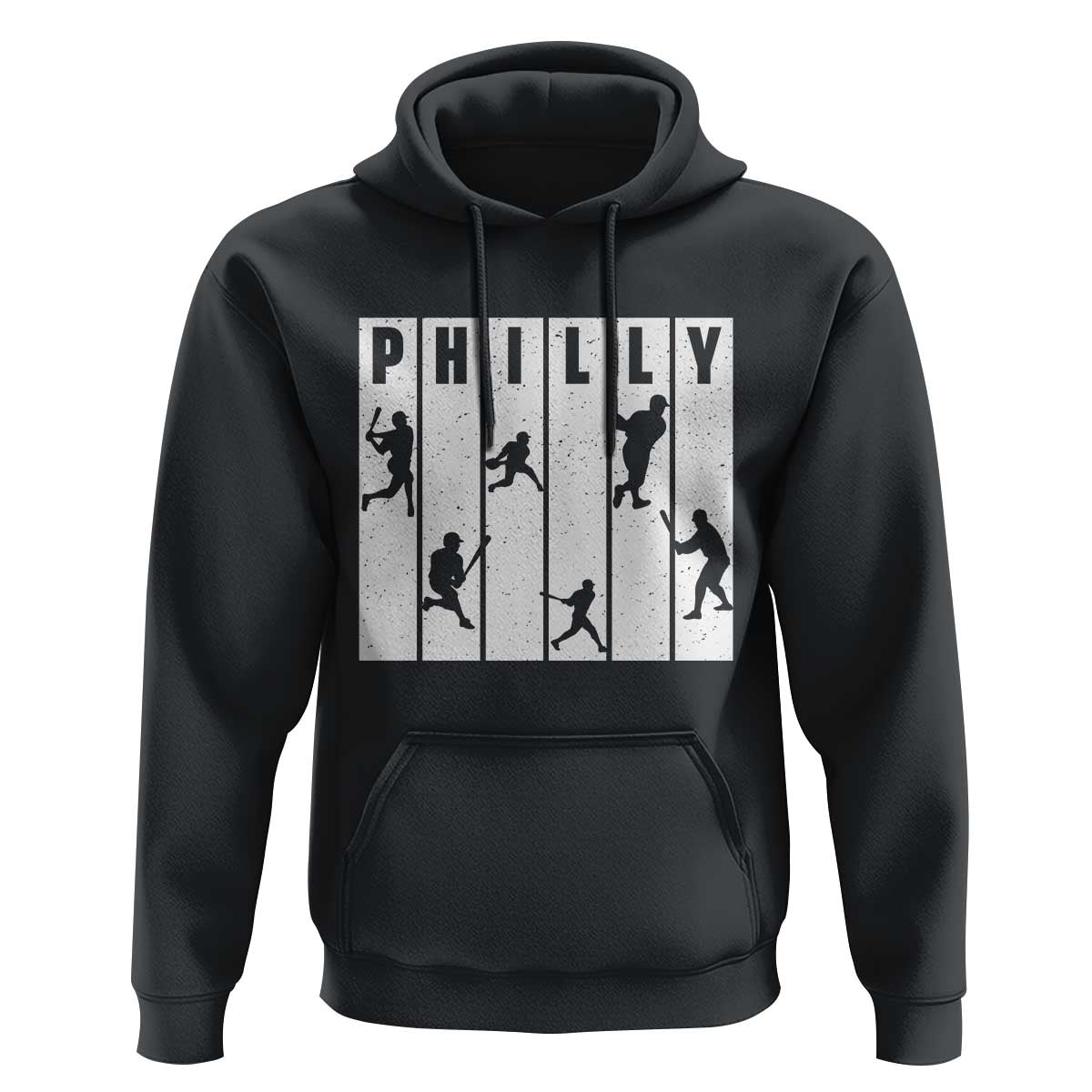Baseball Lover Hoodie Philly Retro Spirit Proud Fan Sport Lover Gift - Wonder Print Shop