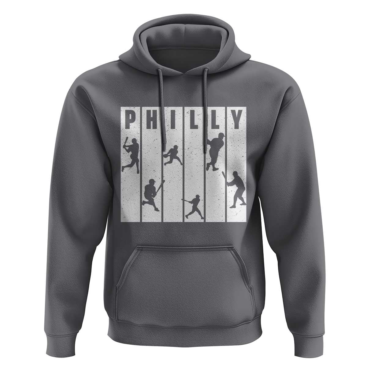 Baseball Lover Hoodie Philly Retro Spirit Proud Fan Sport Lover Gift - Wonder Print Shop