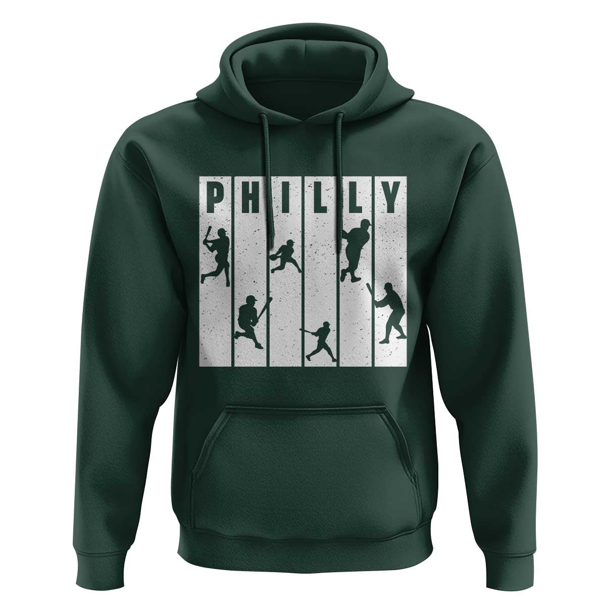 Baseball Lover Hoodie Philly Retro Spirit Proud Fan Sport Lover Gift - Wonder Print Shop