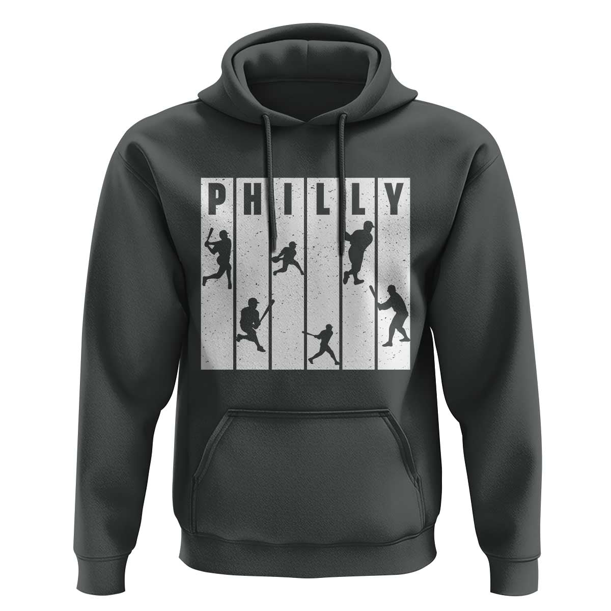 Baseball Lover Hoodie Philly Retro Spirit Proud Fan Sport Lover Gift - Wonder Print Shop