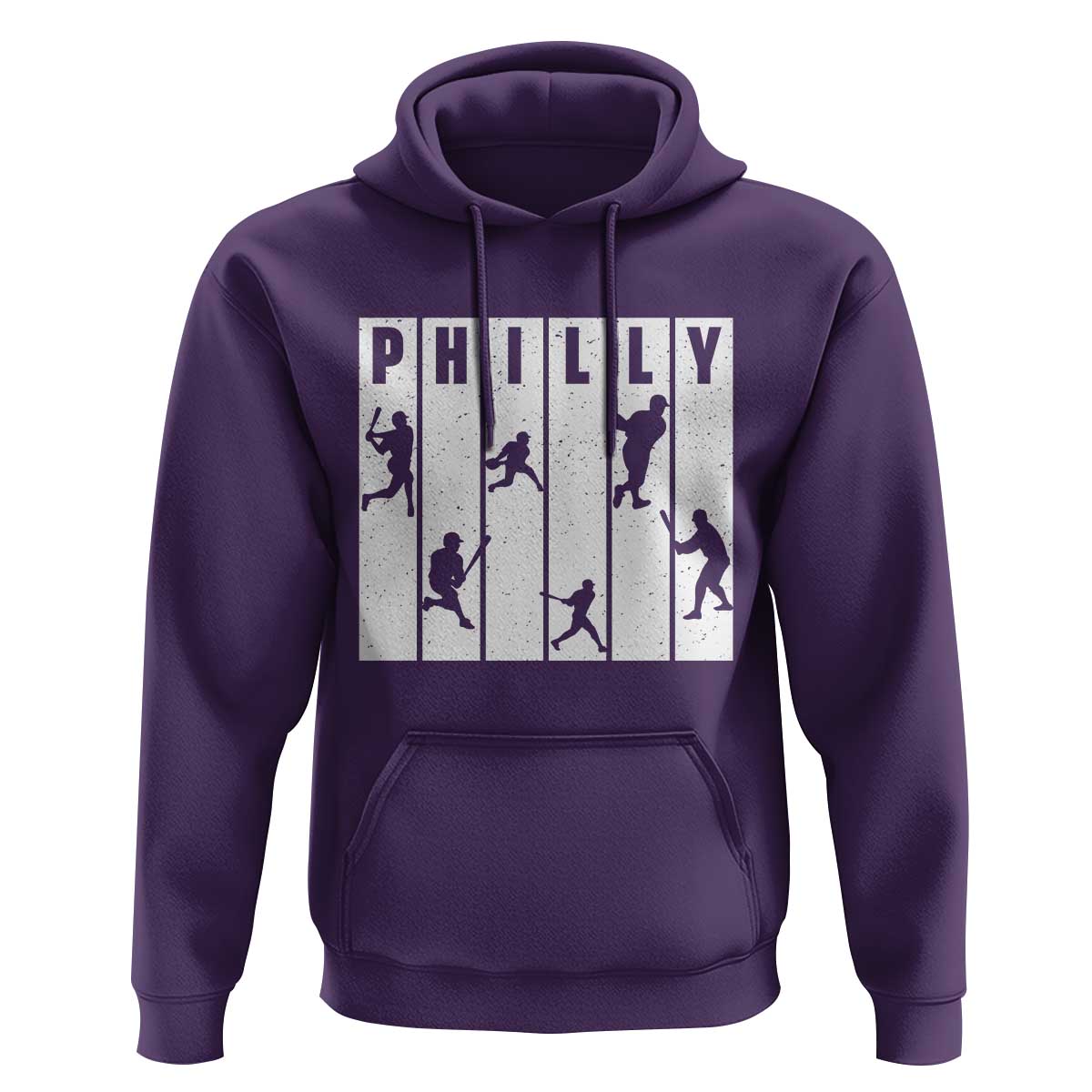 Baseball Lover Hoodie Philly Retro Spirit Proud Fan Sport Lover Gift - Wonder Print Shop