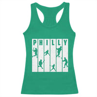 Baseball Lover Racerback Tank Top Philly Retro Spirit Proud Fan Sport Lover Gift - Wonder Print Shop