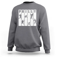 Baseball Lover Sweatshirt Philly Retro Spirit Proud Fan Sport Lover Gift - Wonder Print Shop