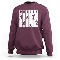 Baseball Lover Sweatshirt Philly Retro Spirit Proud Fan Sport Lover Gift - Wonder Print Shop