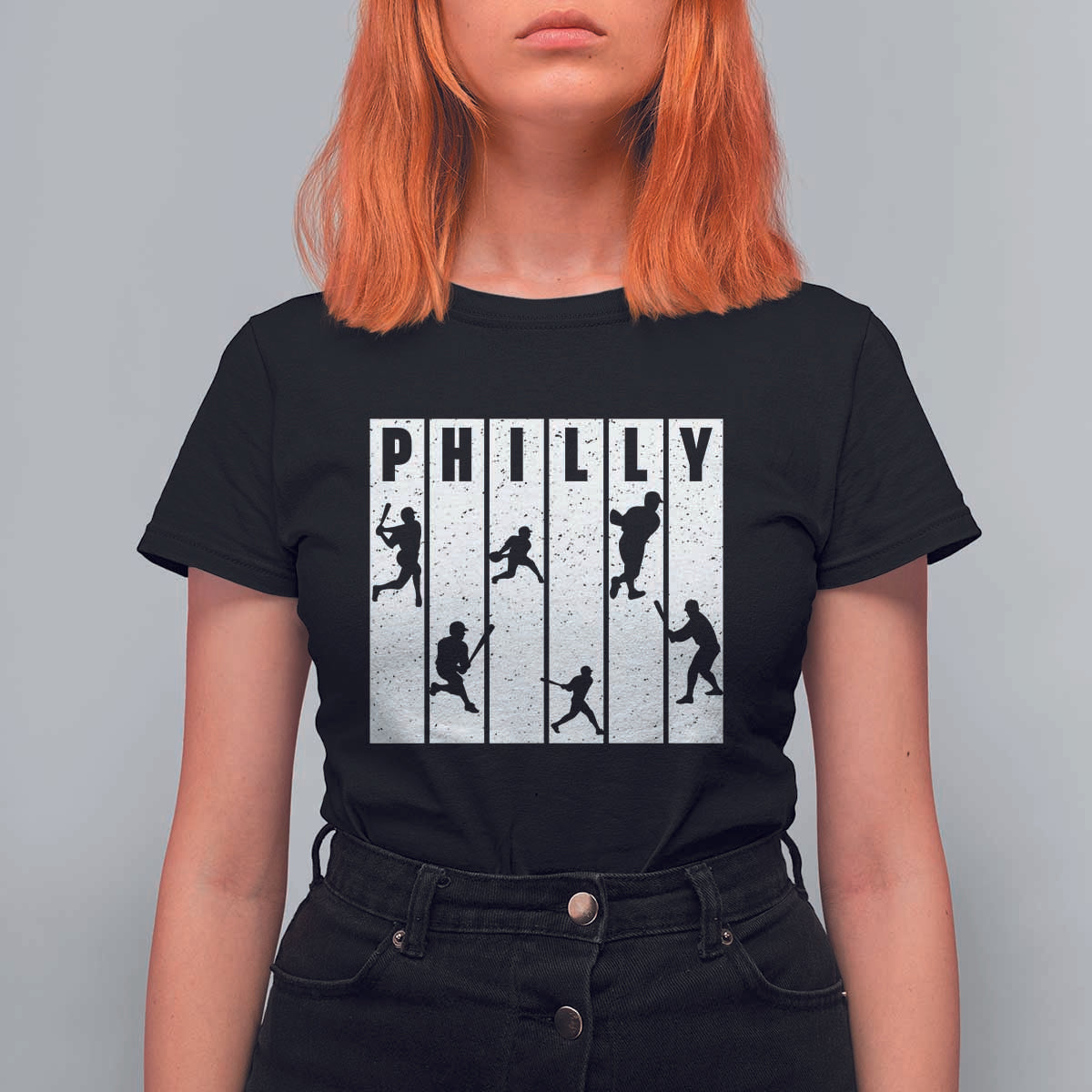 Baseball Lover T Shirt For Women Philly Retro Spirit Proud Fan Sport Lover Gift - Wonder Print Shop