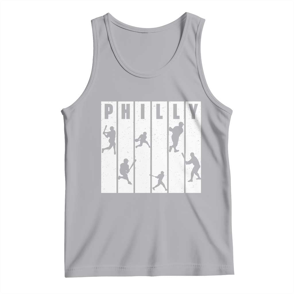 Baseball Lover Tank Top Philly Retro Spirit Proud Fan Sport Lover Gift - Wonder Print Shop