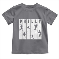 Baseball Lover Toddler T Shirt Philly Retro Spirit Proud Fan Sport Lover Gift - Wonder Print Shop