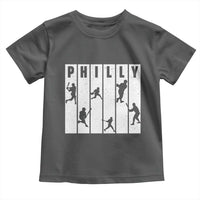 Baseball Lover Toddler T Shirt Philly Retro Spirit Proud Fan Sport Lover Gift - Wonder Print Shop