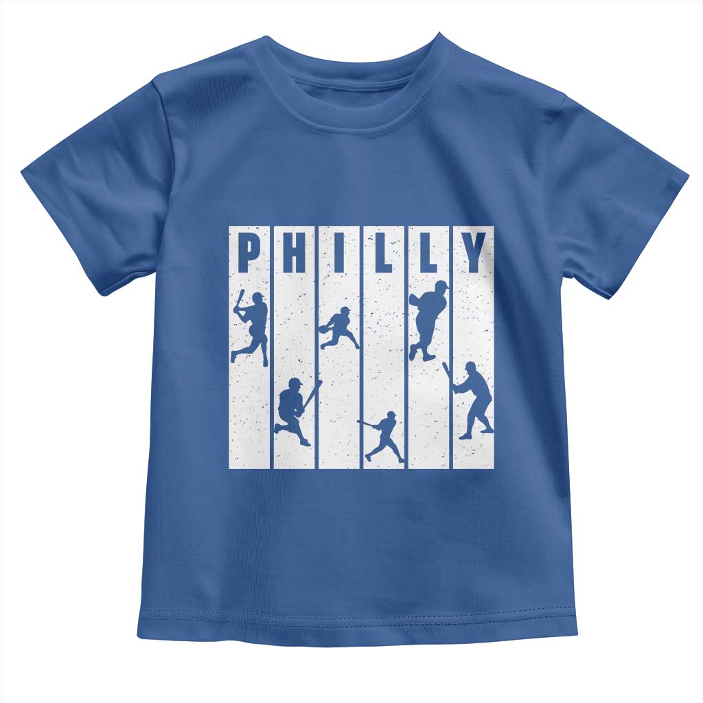 Baseball Lover Toddler T Shirt Philly Retro Spirit Proud Fan Sport Lover Gift - Wonder Print Shop