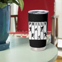 Baseball Lover Tumbler Cup Philly Retro Spirit Proud Fan Sport Lover Gift