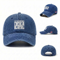 Baseball Lover Washed Cotton Baseball Cap Philly Retro Spirit Proud Fan Sport Lover Gift