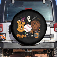 Halloween Baseball Spare Tire Cover Funny Boo Player Gift For Catcher - Wonder Print Shop
