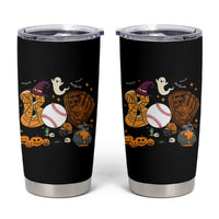 Halloween Baseball Tumbler Cup Funny Boo Player Gift For Catcher