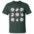 Halloween Baseball T Shirt Cute Ghost Playing Ball Gift - Wonder Print Shop