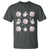 Halloween Baseball T Shirt Cute Ghost Playing Ball Gift - Wonder Print Shop