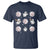 Halloween Baseball T Shirt Cute Ghost Playing Ball Gift - Wonder Print Shop