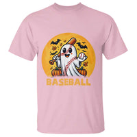 Funny Halloween Baseball T Shirt Cute Boo Playing Ball Gift - Wonder Print Shop