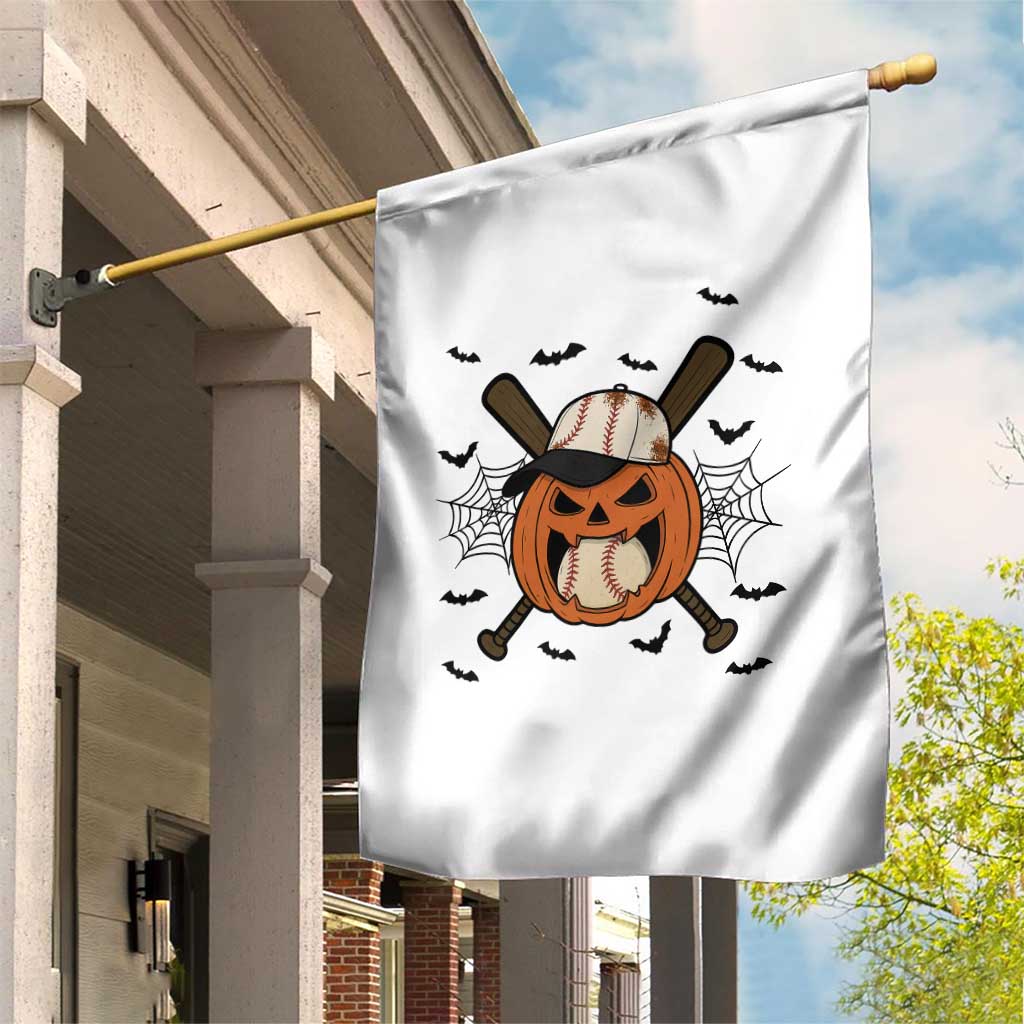 Creepy Jack O Lantern Baseball Garden Flag Halloween Gift - Wonder Print Shop