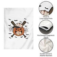 Creepy Jack O Lantern Baseball Garden Flag Halloween Gift - Wonder Print Shop