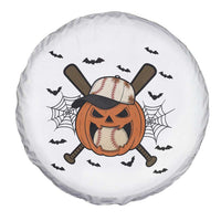 Creepy Jack O Lantern Baseball Spare Tire Cover Halloween Gift - Wonder Print Shop