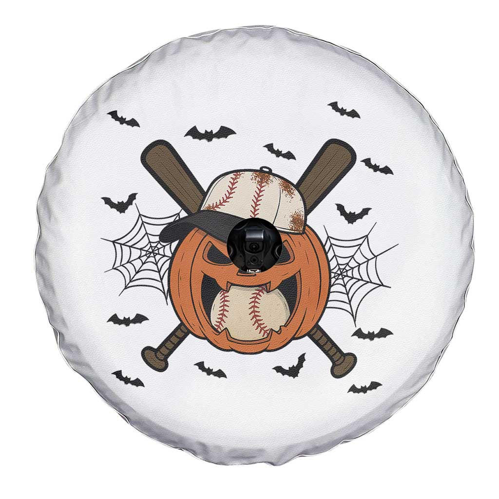 Creepy Jack O Lantern Baseball Spare Tire Cover Halloween Gift - Wonder Print Shop