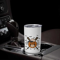 Creepy Jack O Lantern Baseball Tumbler Cup Halloween Gift