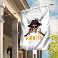 Pirates Baseball Garden Flag Skeleton Sport Lover Gift - Wonder Print Shop