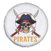 Pirates Baseball Spare Tire Cover Skeleton Sport Lover Gift - Wonder Print Shop