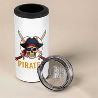 Pirates Baseball 4 in 1 Can Cooler Tumbler Skeleton Sport Lover Gift