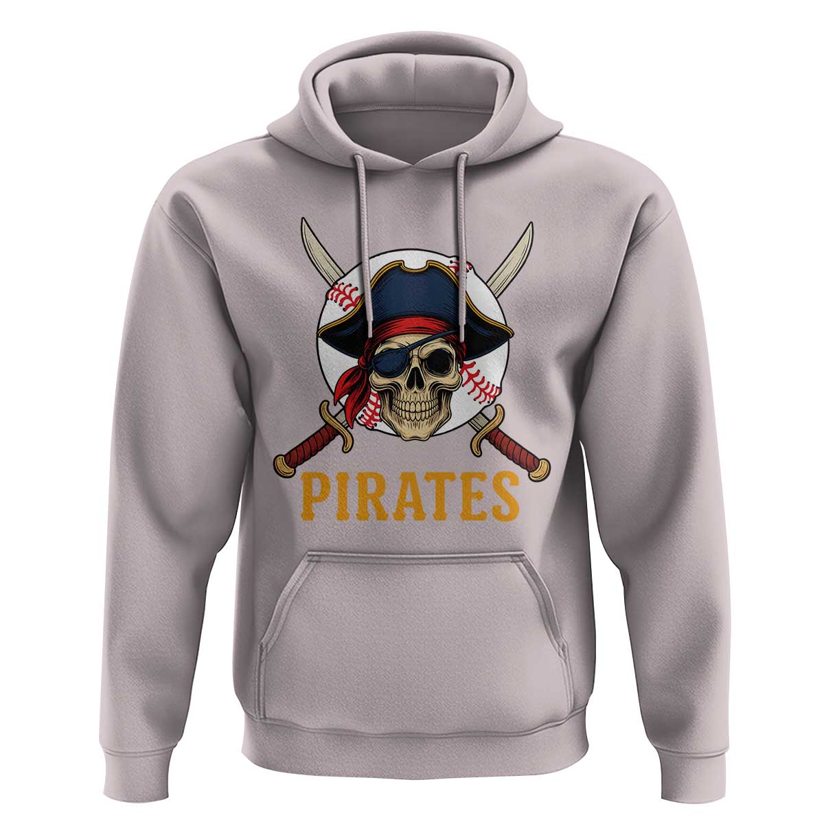 Pirates Baseball Hoodie Skeleton Sport Lover Gift - Wonder Print Shop