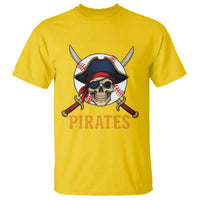 Pirates Baseball T Shirt Skeleton Sport Lover Gift - Wonder Print Shop