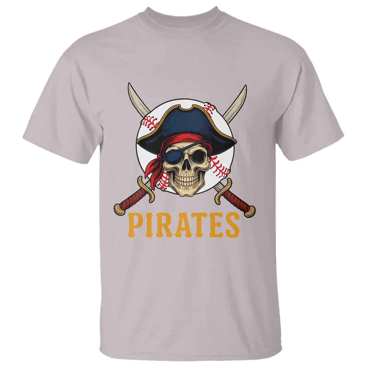 Pirates Baseball T Shirt Skeleton Sport Lover Gift - Wonder Print Shop