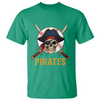 Pirates Baseball T Shirt Skeleton Sport Lover Gift - Wonder Print Shop