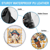 Funny Pirate Baseball Spare Tire Cover Sport Lover Gift - Wonder Print Shop
