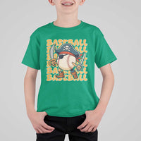 Funny Pirate Baseball T Shirt For Kid Sport Lover Gift - Wonder Print Shop