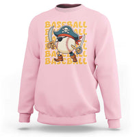 Funny Pirate Baseball Sweatshirt Sport Lover Gift - Wonder Print Shop