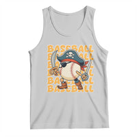 Funny Pirate Baseball Tank Top Sport Lover Gift - Wonder Print Shop