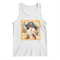 Funny Pirate Baseball Tank Top Sport Lover Gift - Wonder Print Shop