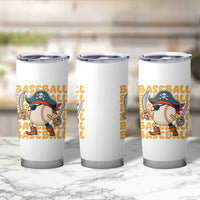 Funny Pirate Baseball Tumbler Cup Sport Lover Gift