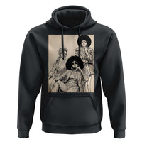 Vintage 70s Afro Queen Black Girl Pride Fashion Hoodie