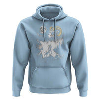 Cool Ram Wearing Sunglasses Moon Nature Vintage Graphic Hoodie