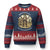 Hold On Partner I Am Overstimulated Ugly Christmas Sweater Funny Cowboy Frog - Wonder Print Shop