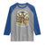 Hold On Partner I Am Overstimulated Raglan Shirt Funny Cowboy Frog - Wonder Print Shop