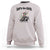 Cowboy Frog Riding Raccoon Sweatshirt Let's Go Girls - Wonder Print Shop