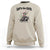 Cowboy Frog Riding Raccoon Sweatshirt Let's Go Girls - Wonder Print Shop